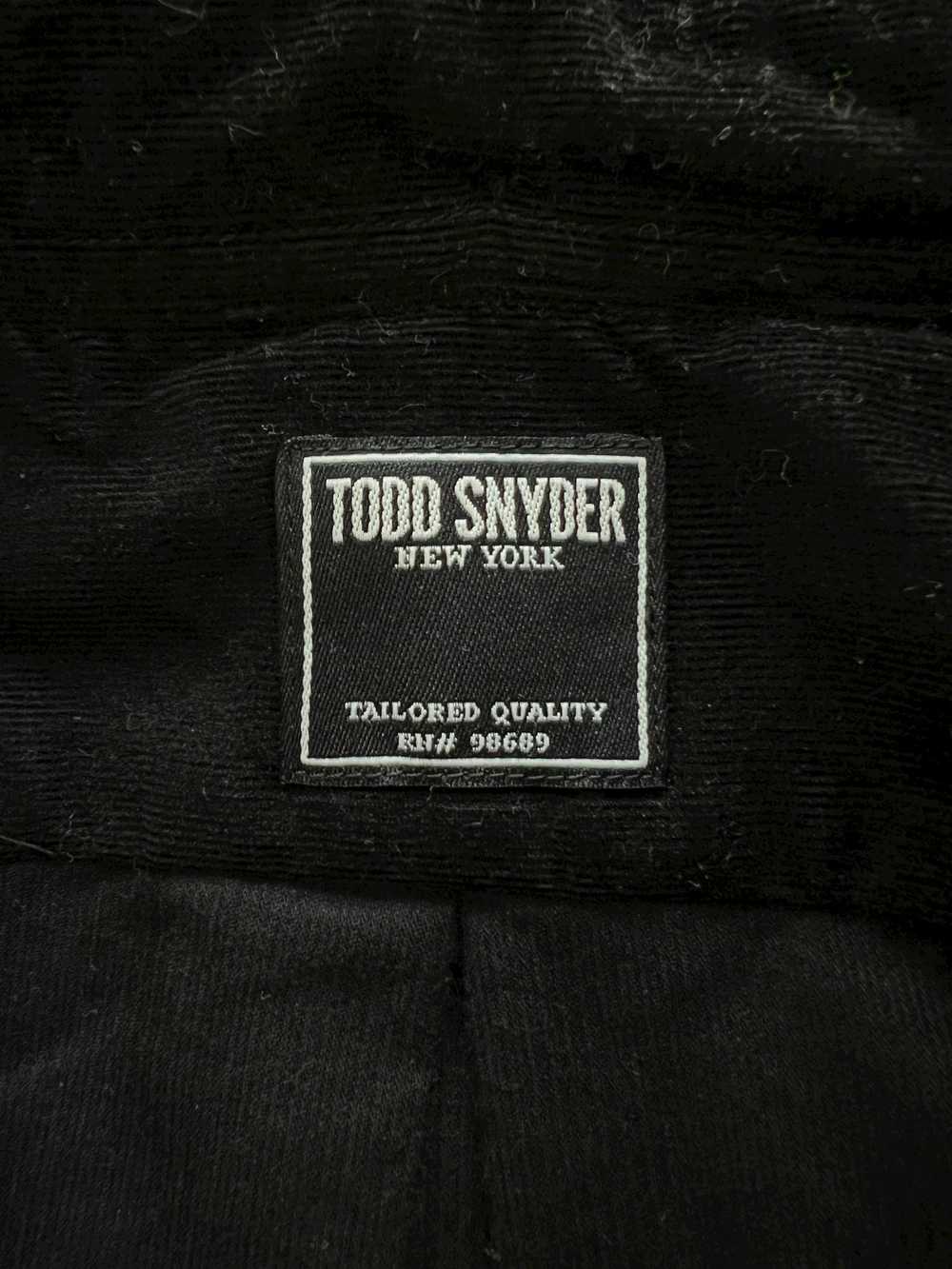 Todd Snyder Todd Snyder Corduroy Button Up in Bla… - image 3