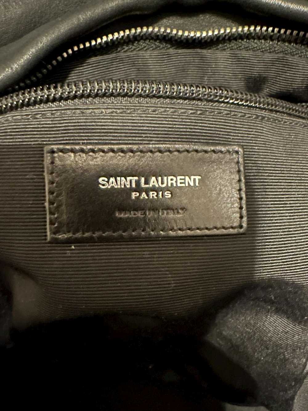 Saint Laurent Paris Saint Laurent Leather Multi-Z… - image 8