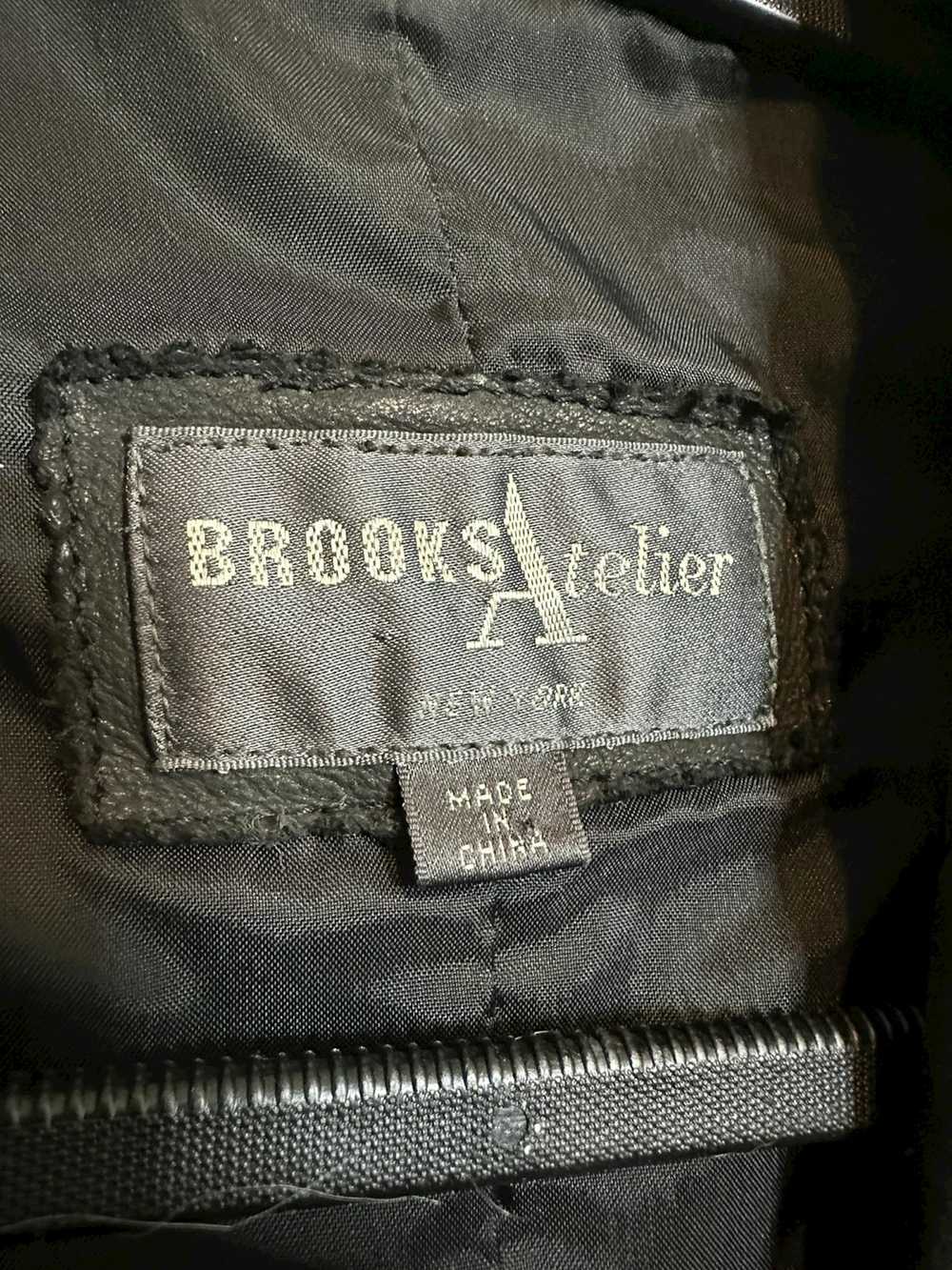 Brooks × Leather Jacket × Vintage BROOKS ATELIER … - image 10