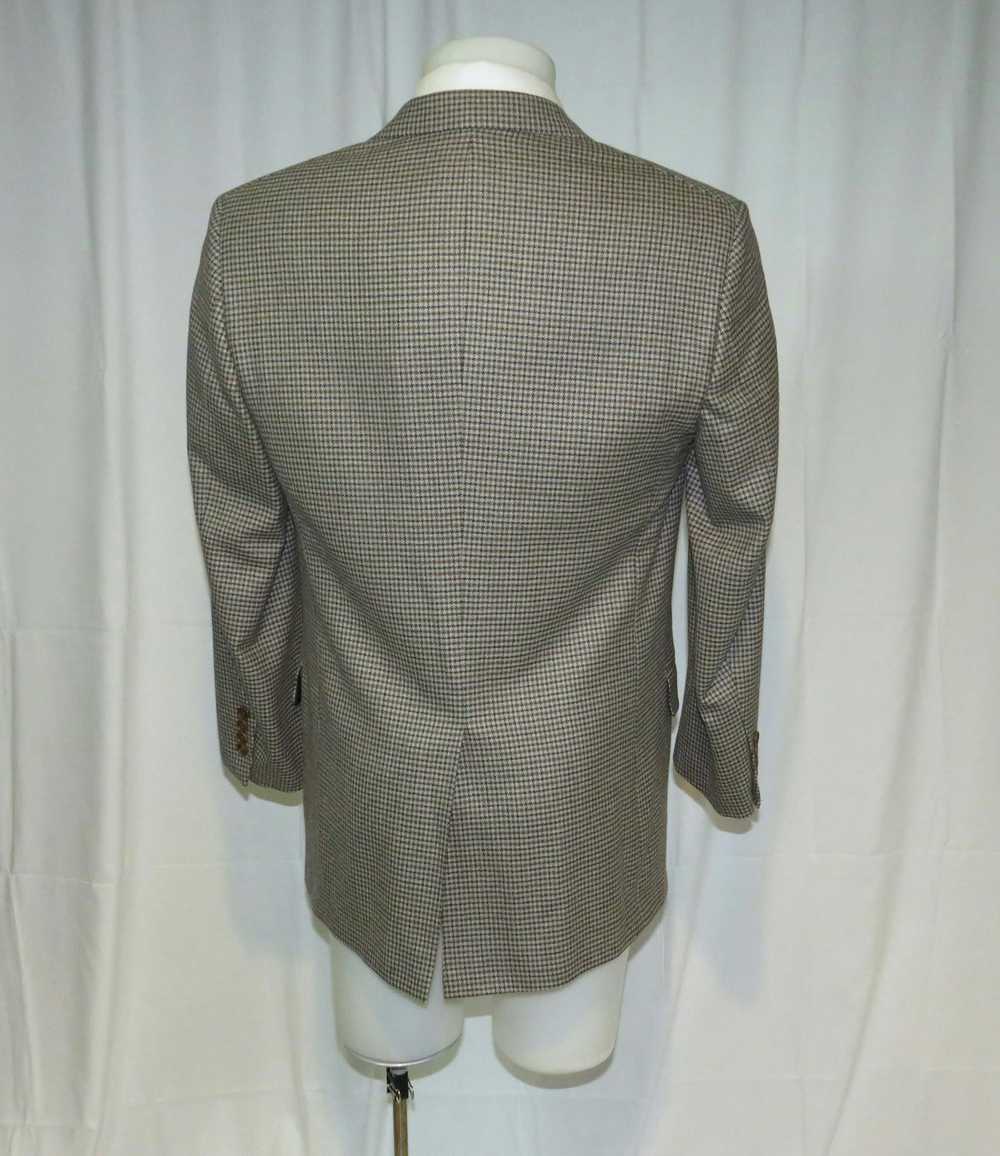 Brooks Brothers Saxxon Brown Taupe Houndstooth Th… - image 7