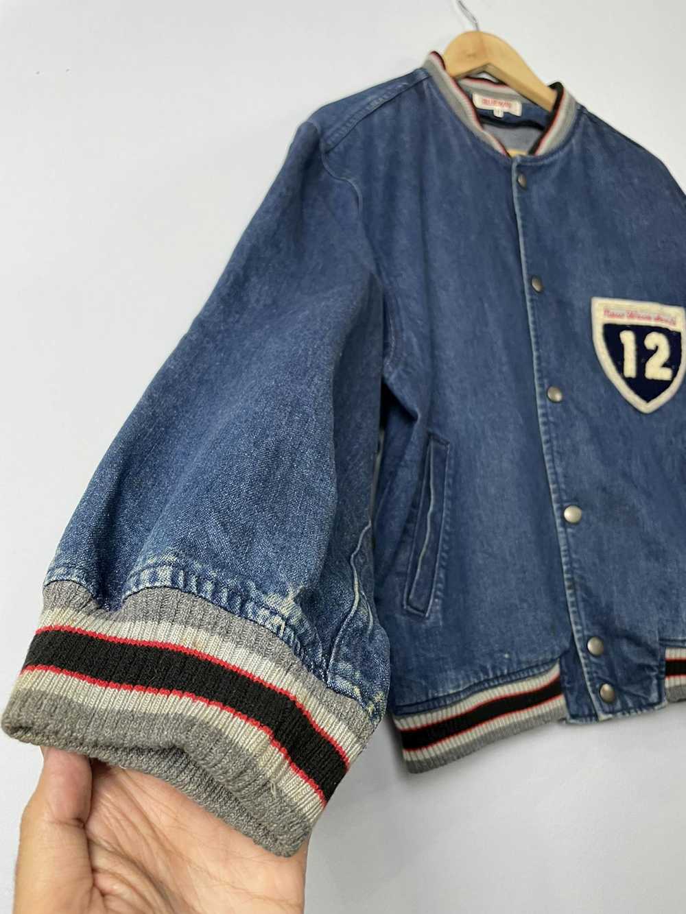 Denim Jacket × Japanese Brand × Varsity Japanese … - image 2