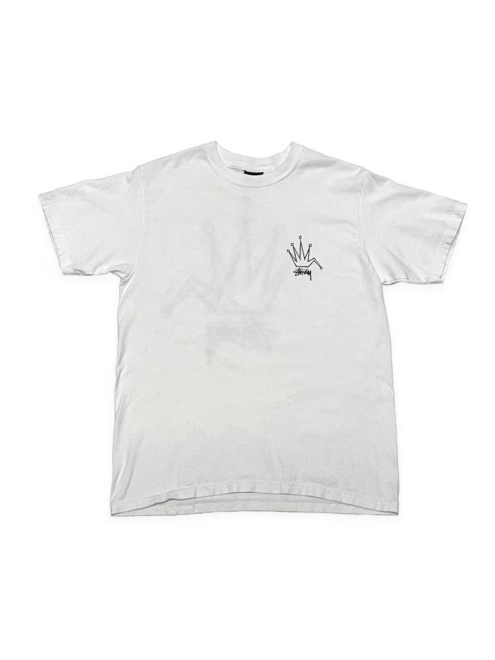 Stussy Stussy Broken Crown Tee in White - image 2