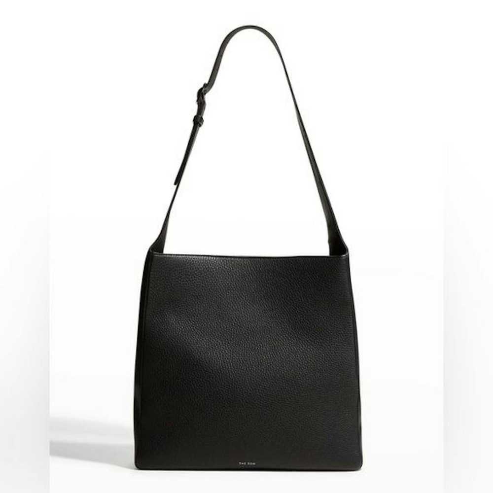 The Row The Row Piper Leather Hobo Bag in Black - image 1