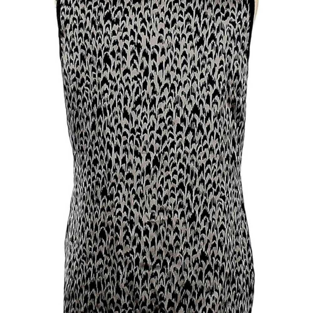 Elie Tahari Elie Tahari Black Silk Sleeveless Top - image 2