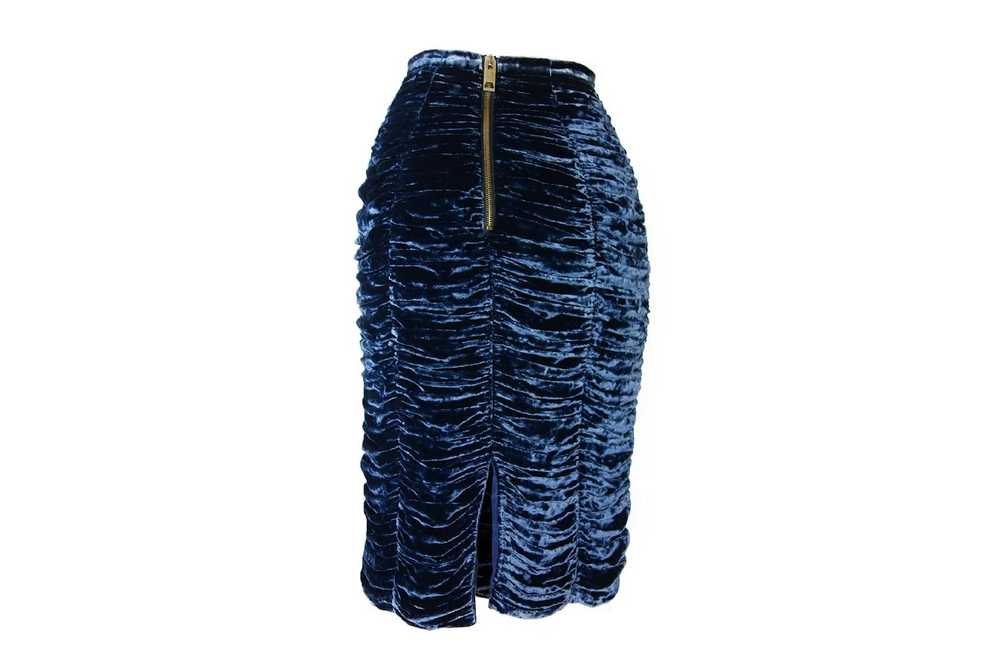 Burberry Prorsum Burberry Prorsum Blue Velvet Ruc… - image 2