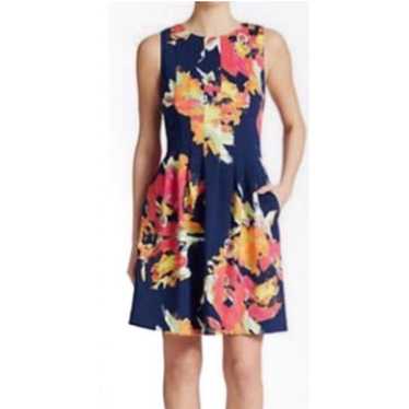 Vince Camuto Sleeveless Floral Dress