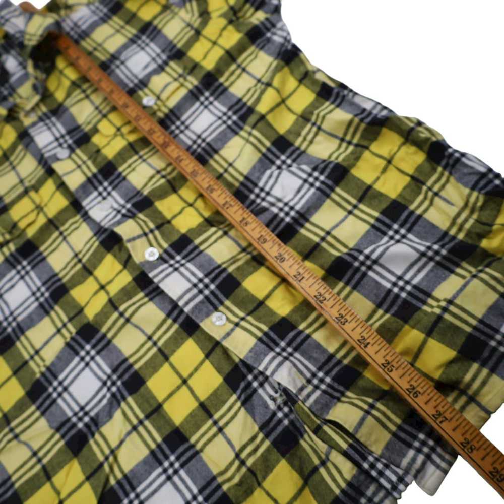 Stussy × Vintage Vintage Stussy Plaid Flannel But… - image 8