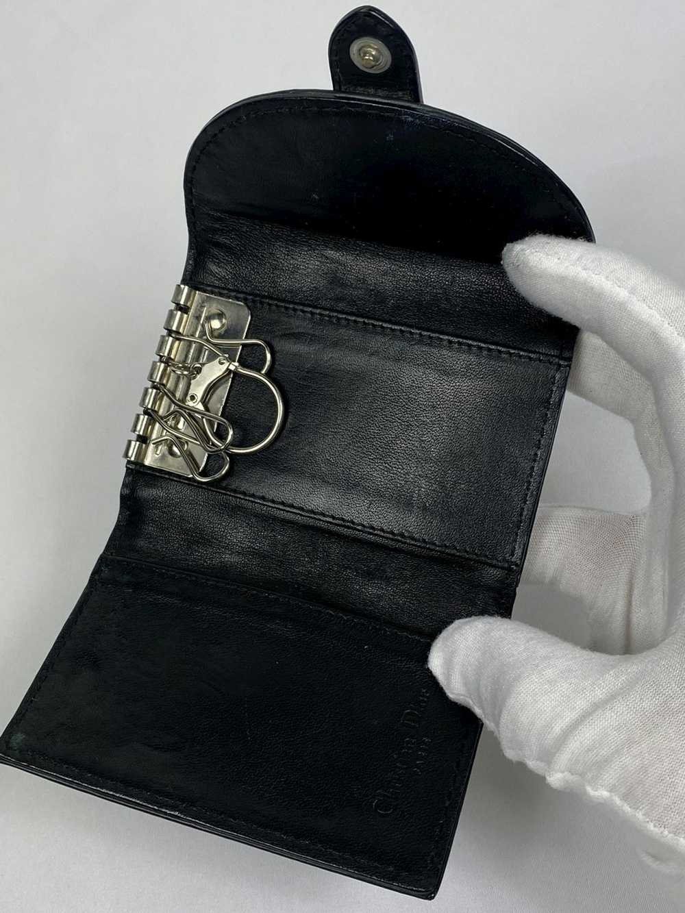 Dior Trotter leather key holder - image 4