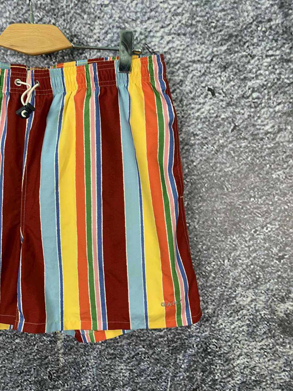Gant Mens Gant USA Striped Shorts Multicolor Size… - image 2
