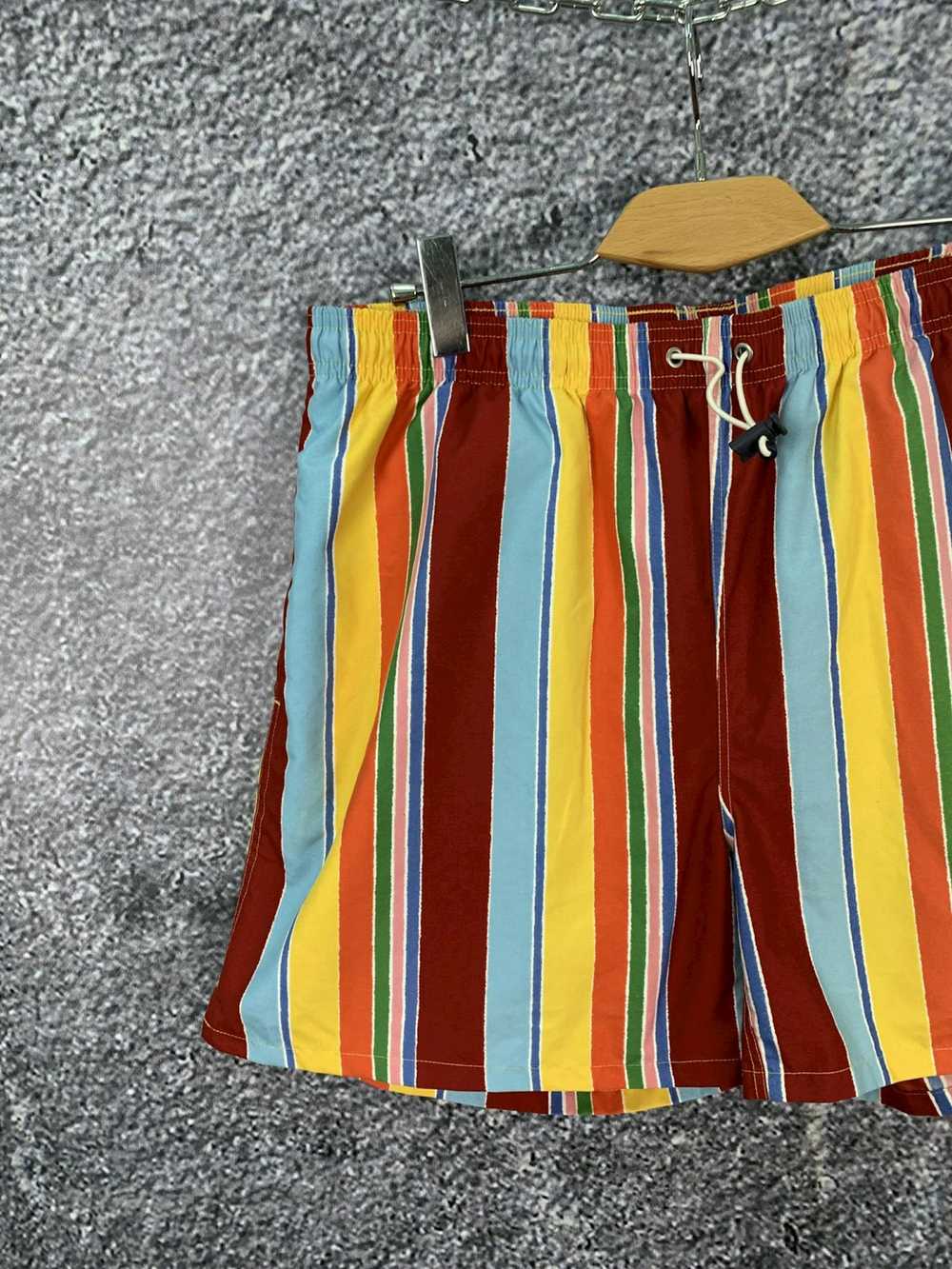 Gant Mens Gant USA Striped Shorts Multicolor Size… - image 3