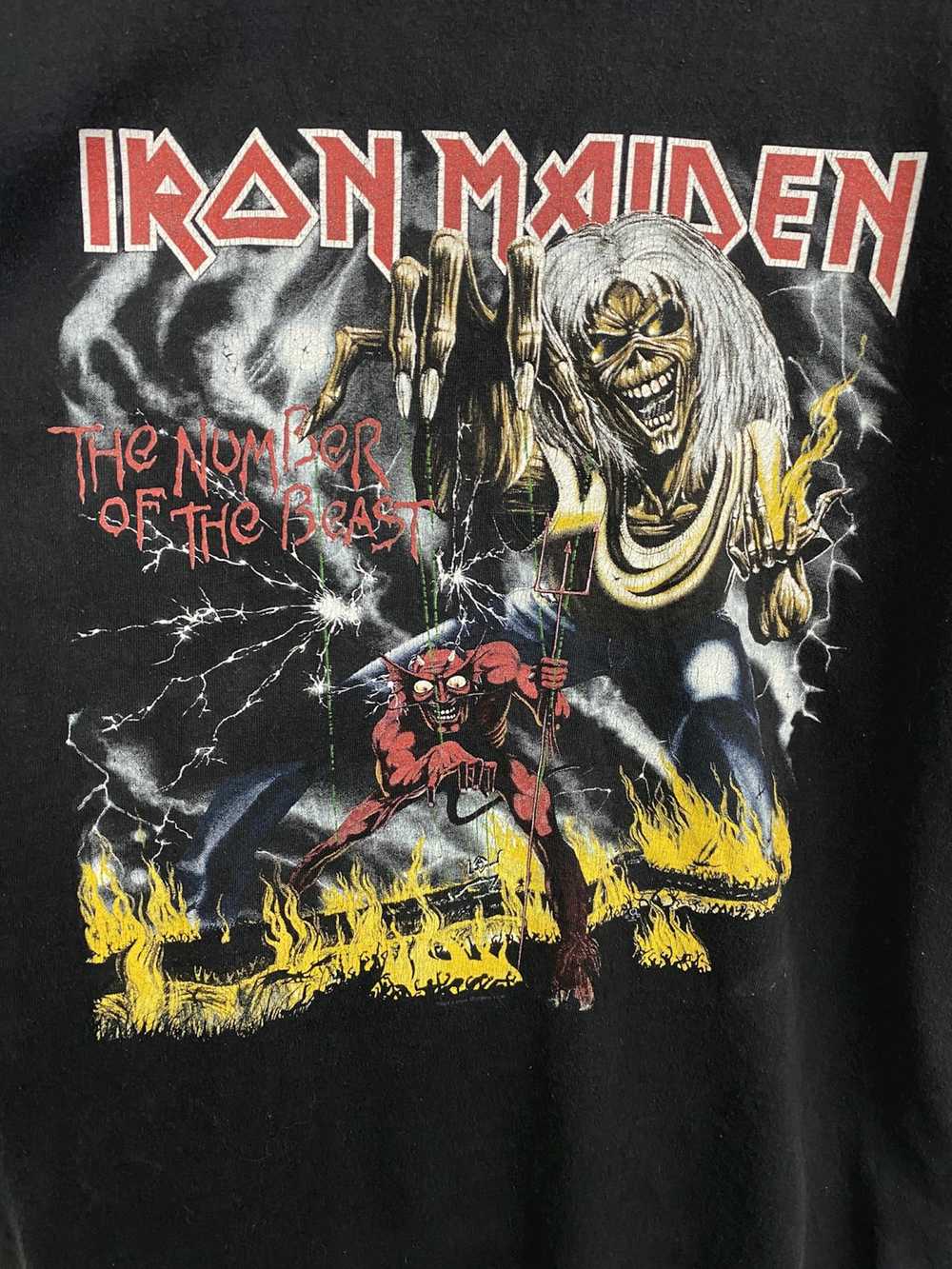 Band Tees × Iron Maiden × Rock Tees 🇺🇸 ☠️ Vinta… - image 4