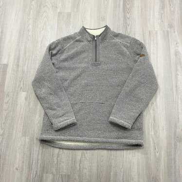 Orvis Orvis 1/4 Zip Fur Lined Pullover Sweatshirt… - image 1