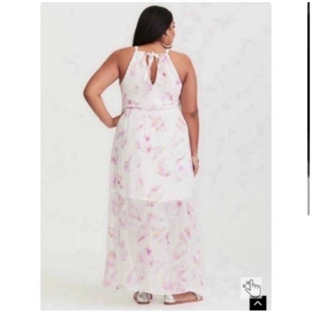 TORRID TROPICAL MAXI DRESS 2X - image 3