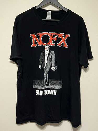 Band Tees NOFX Sad Clown Donald Trump T Shirt Size