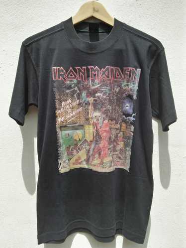 Band Tees × Iron Maiden × Vintage Vtg Iron Maiden… - image 1