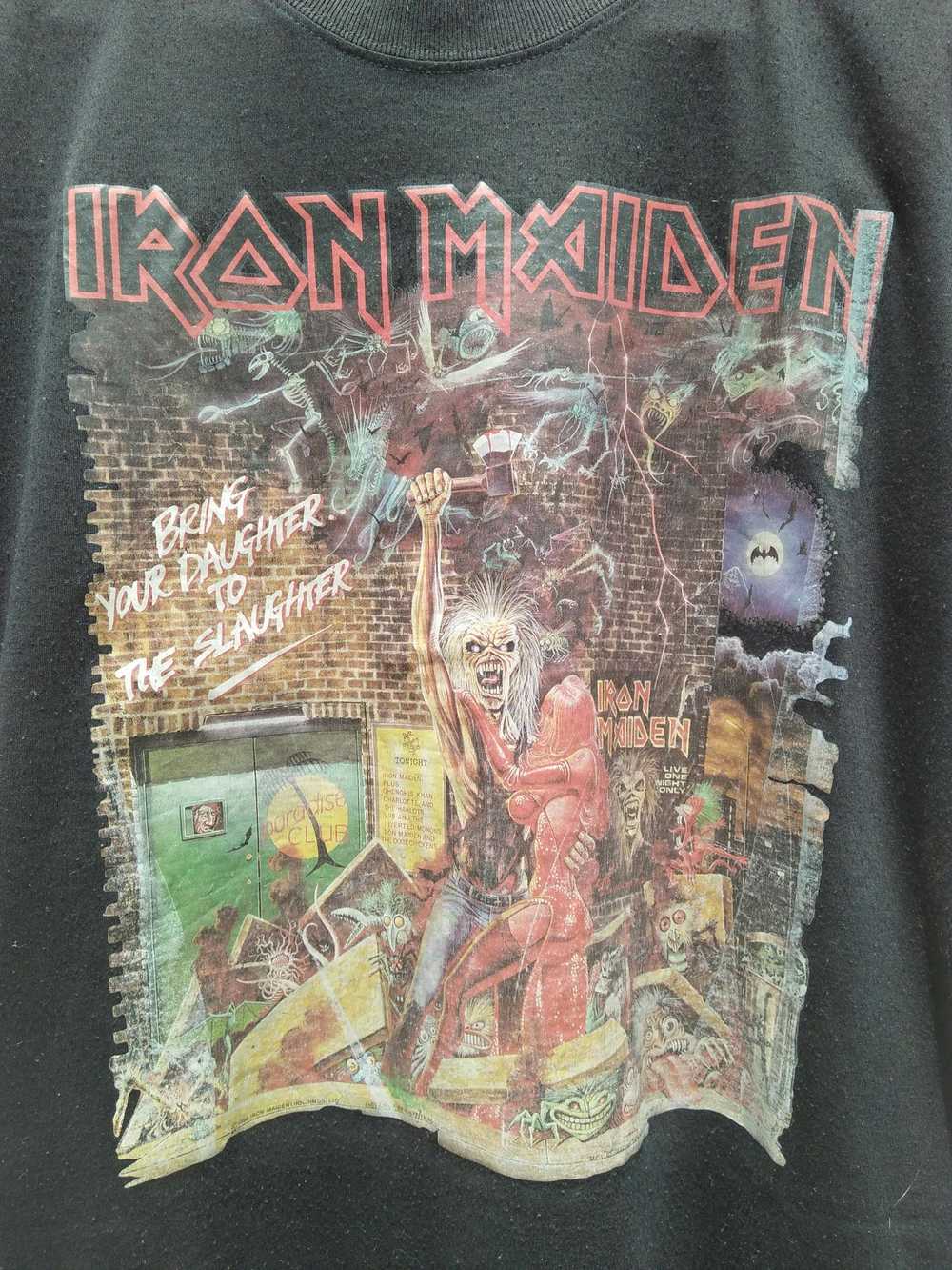Band Tees × Iron Maiden × Vintage Vtg Iron Maiden… - image 3