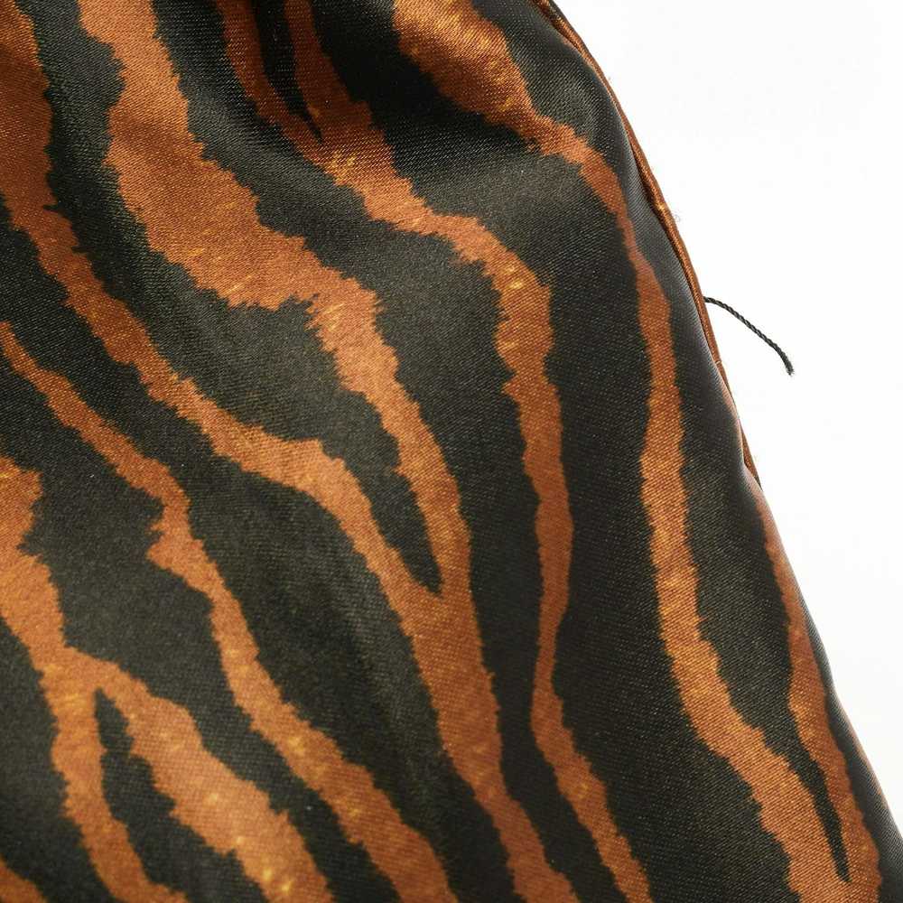 Moschino MOSCHINO Brown/Black Zebra Print Fabric … - image 6