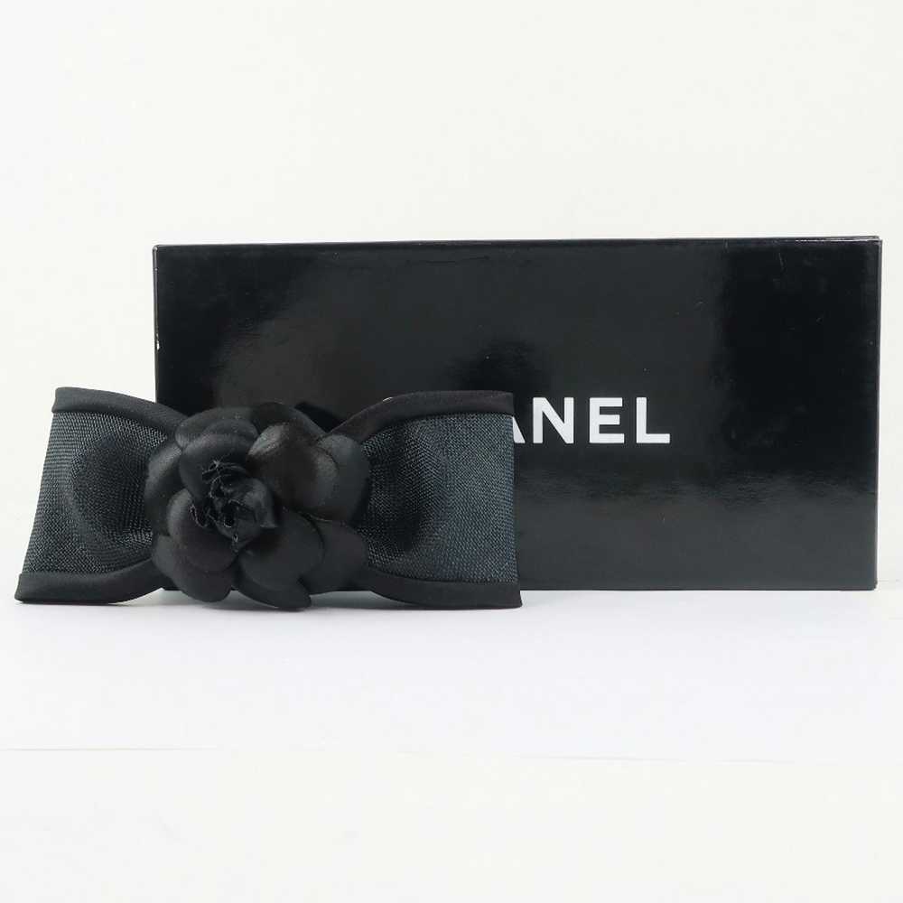 Chanel Chanel Camelia Ribbon Hair Clip - image 5