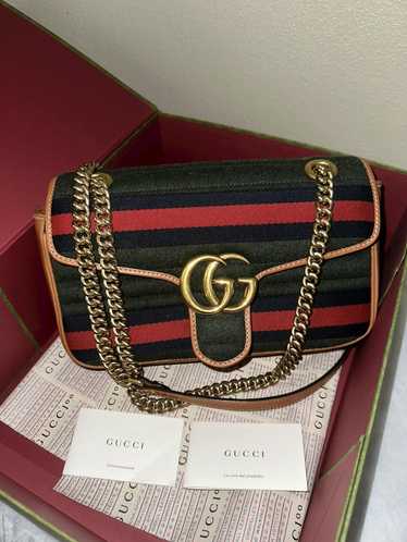 Gucci Rare! Value $ 2890 Gucci GG Marmont Flap Clo