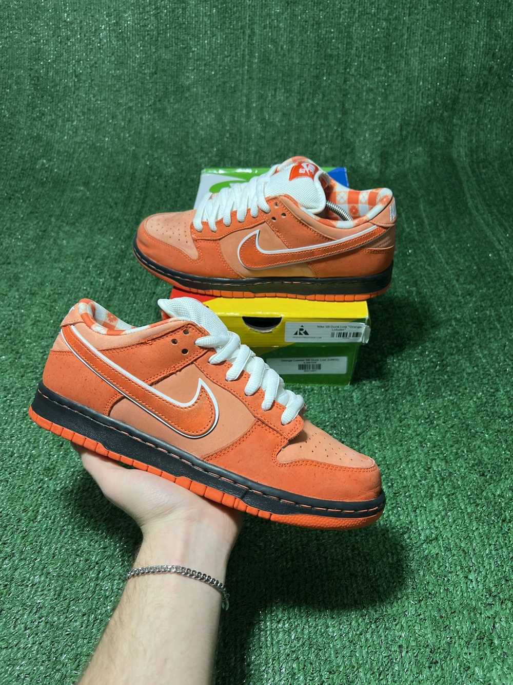 Concepts × Nike Nike Dunk low sb Orange Lobster S… - image 1