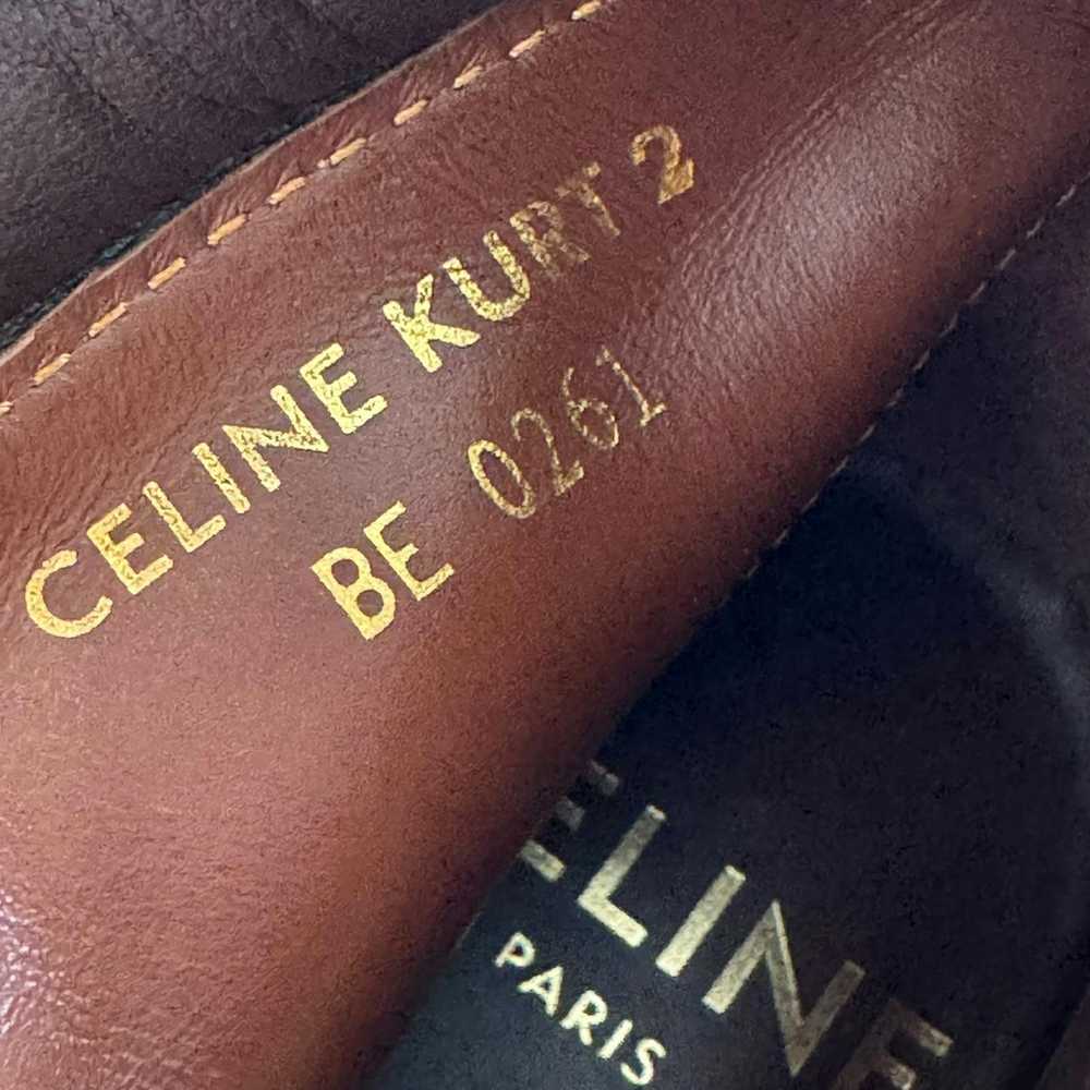 Celine CELINE Kurt 2 Lace-Up High Top Nubuck Calf… - image 9