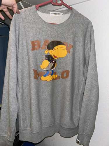 Vintage outlet A Bathing Ape Bape Baby Milo Store 2004 Crewneck Sweatshirt Size Large