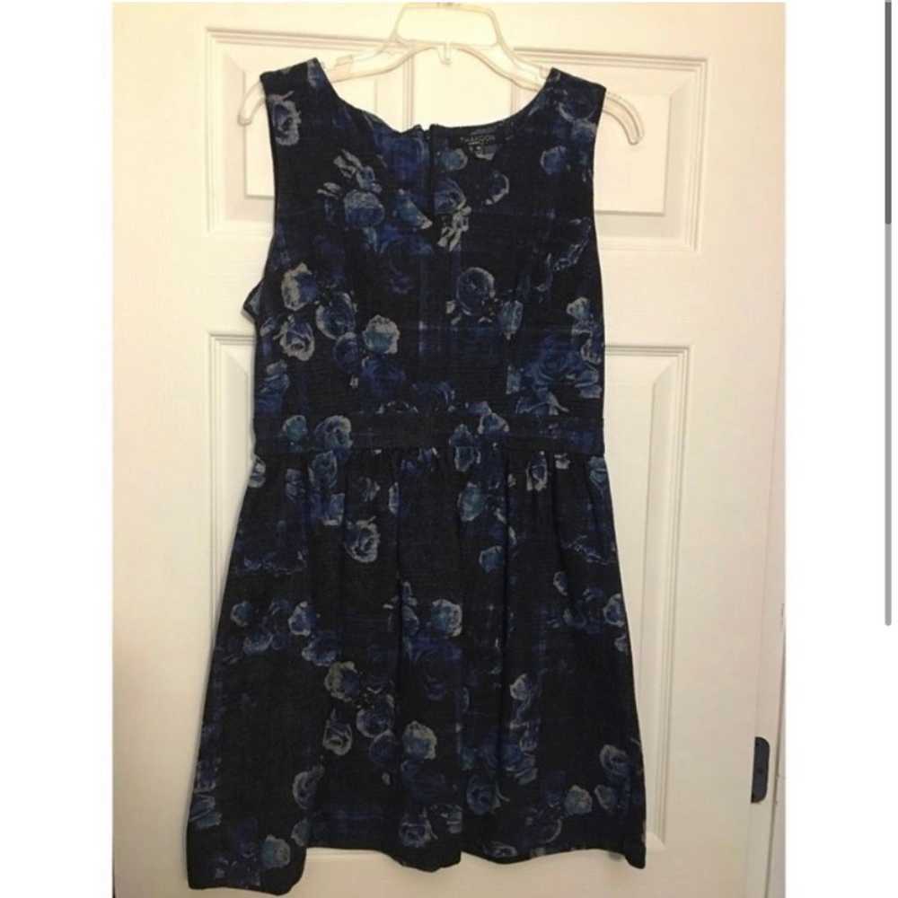 THAKOON FLORAL SWEATER DRESS SIZE 10 - image 2