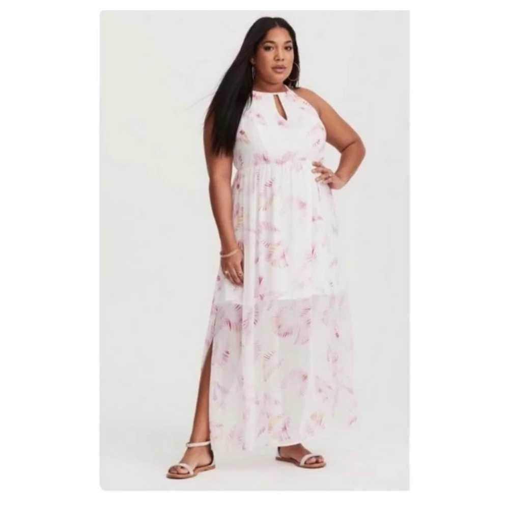 TORRID TROPICAL PRINT MAXI DRESS 2X - image 1