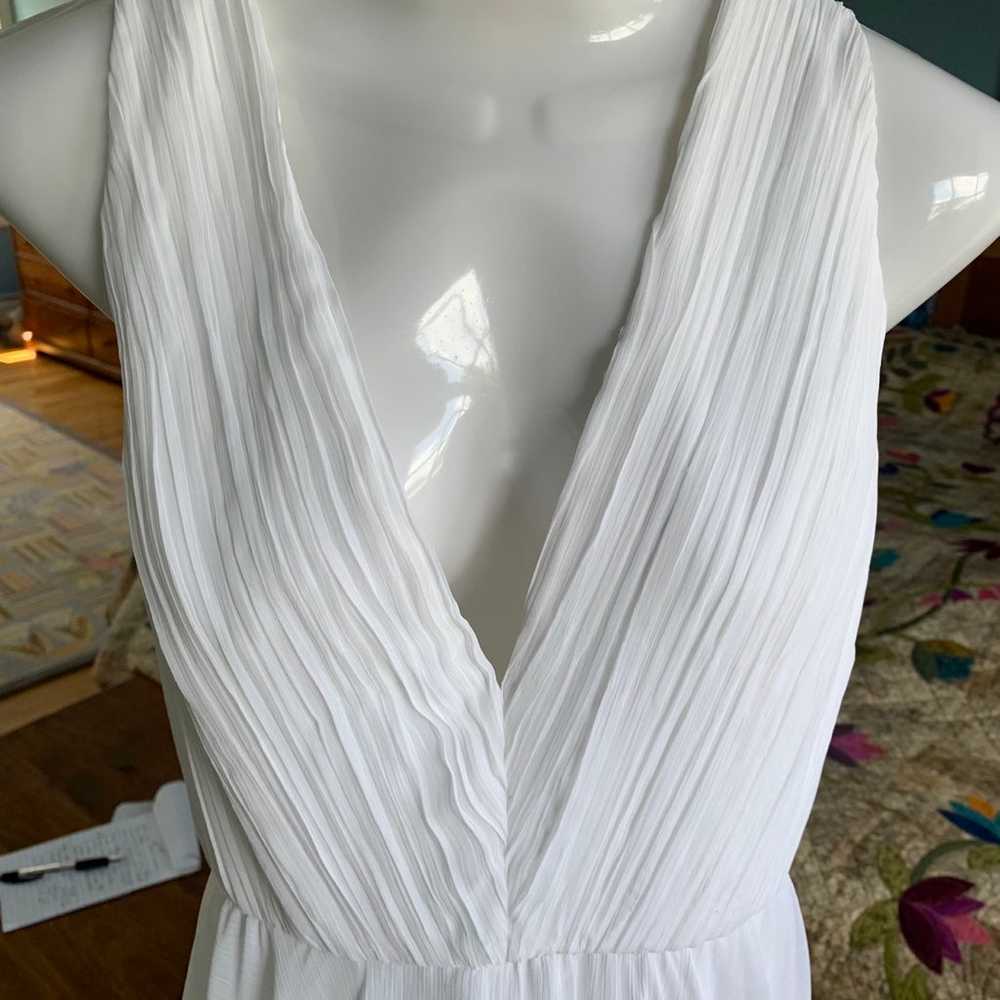 Alice + Olivia Stunning White Cocktail Dress, Siz… - image 4