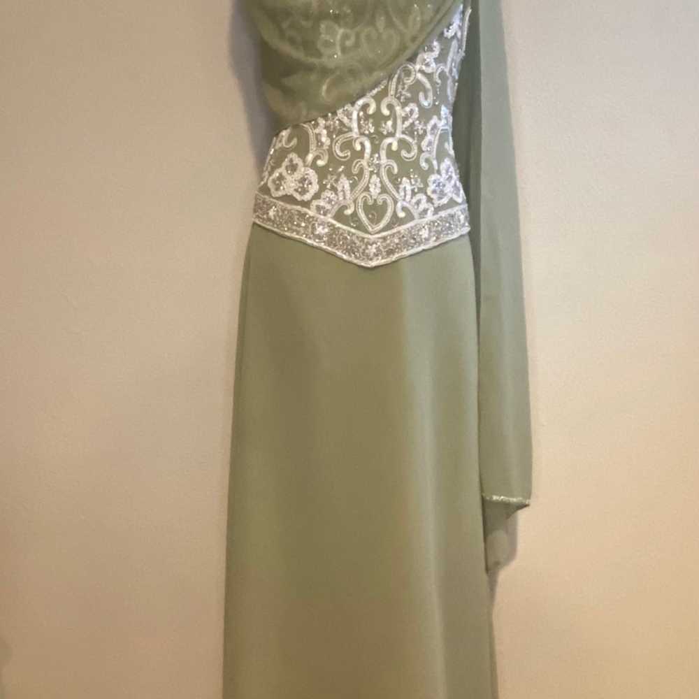 EUC J Kara Women’s Sleeveless Long Beaded Dress w… - image 5