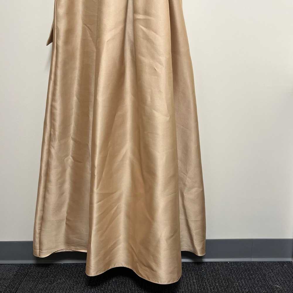 Camille La Vie black gold prom dress size 12 - image 3