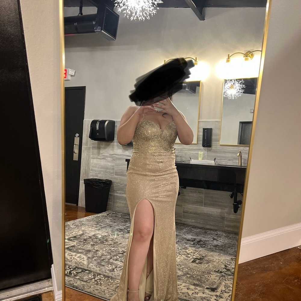 Gold Dress - image 3