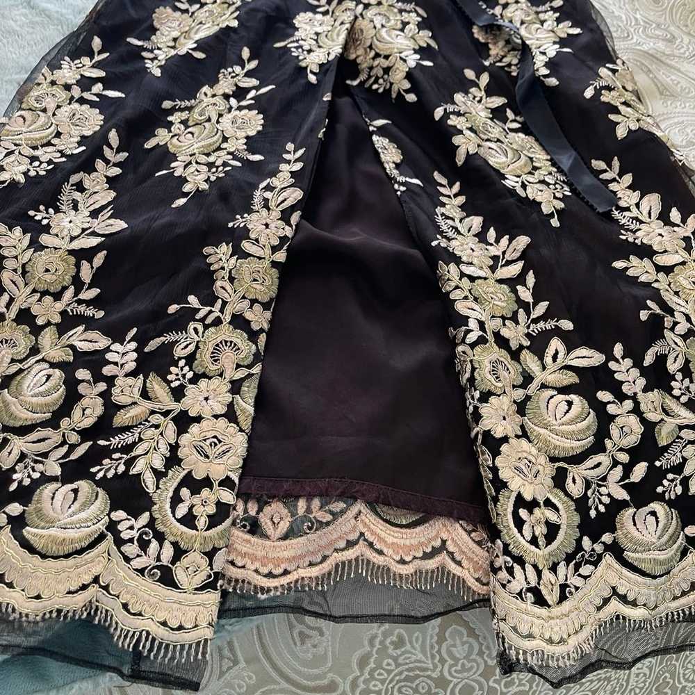 Tahari ASI Cap sleeve women’s evening gown  size … - image 11