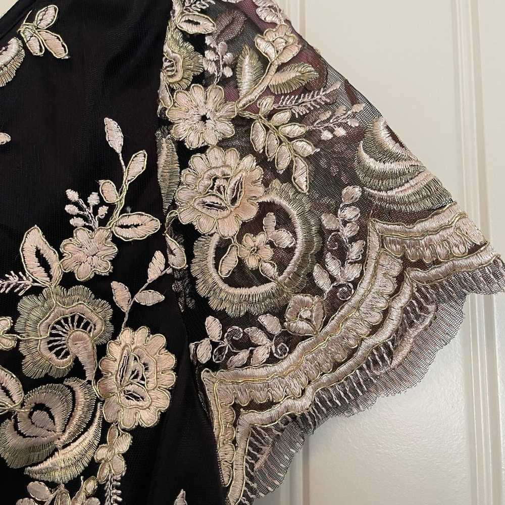 Tahari ASI Cap sleeve women’s evening gown  size … - image 4