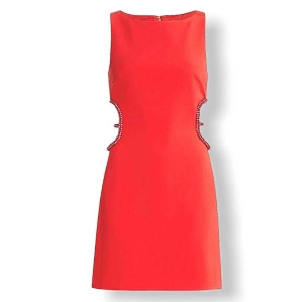 Haney Embellished Cut-Out Mini Dress- 10 - image 1