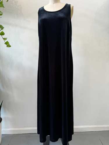 Vintage long velvet dress - image 1