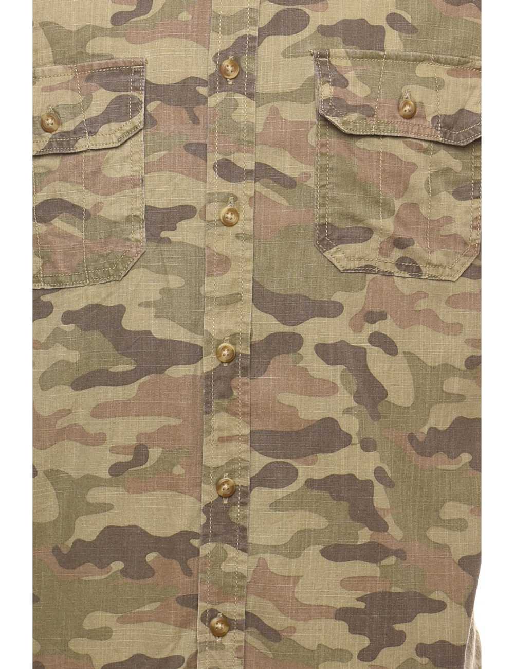 Camouflage Print Shirt - M - image 3