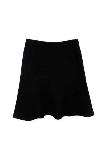 Gerard Darel mini skirt - Black mini skirt, flared