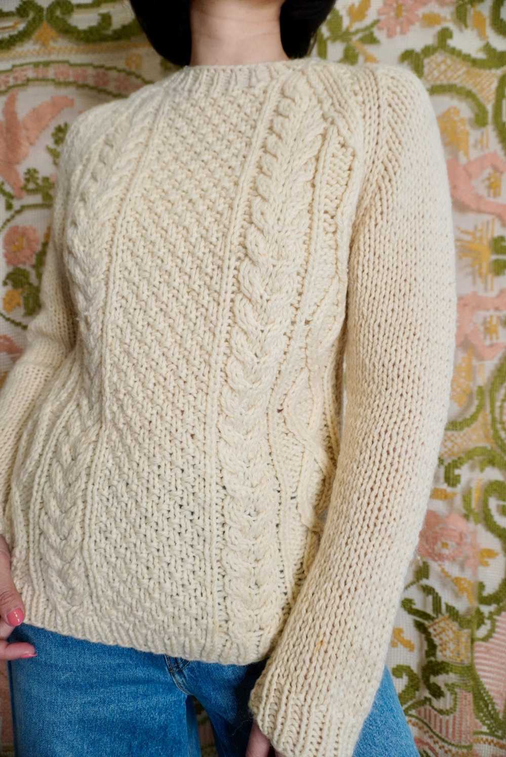 Classic Wool Pullover, S-M - image 1