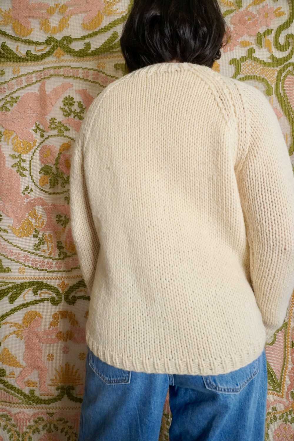 Classic Wool Pullover, S-M - image 3