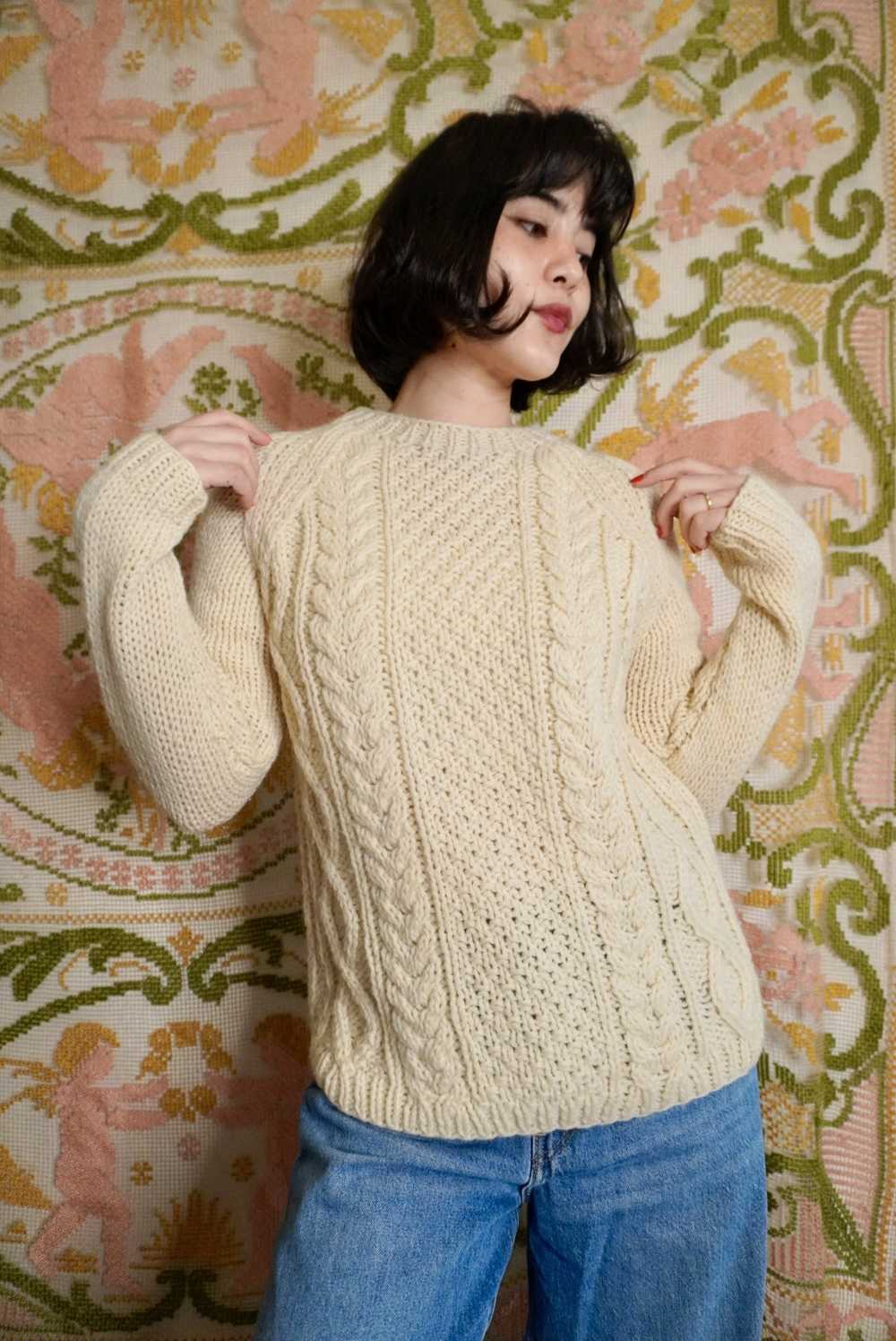 Classic Wool Pullover, S-M - image 4
