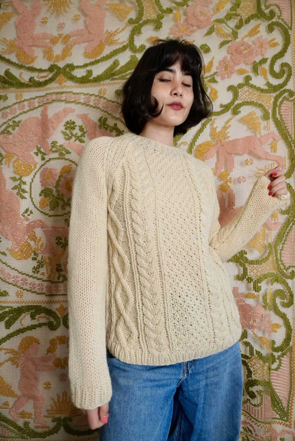 Classic Wool Pullover, S-M - image 5