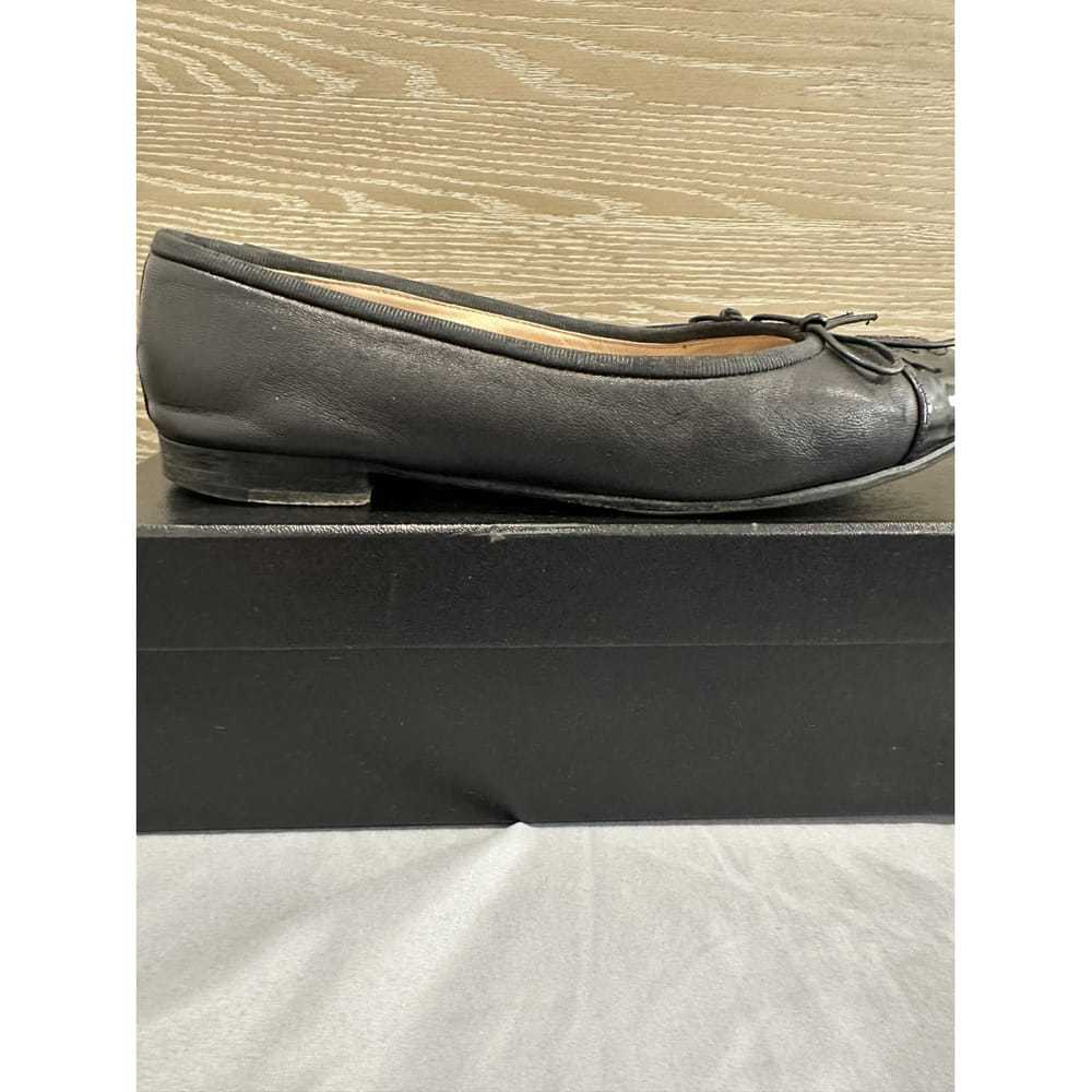 Chanel Leather ballet flats - image 7