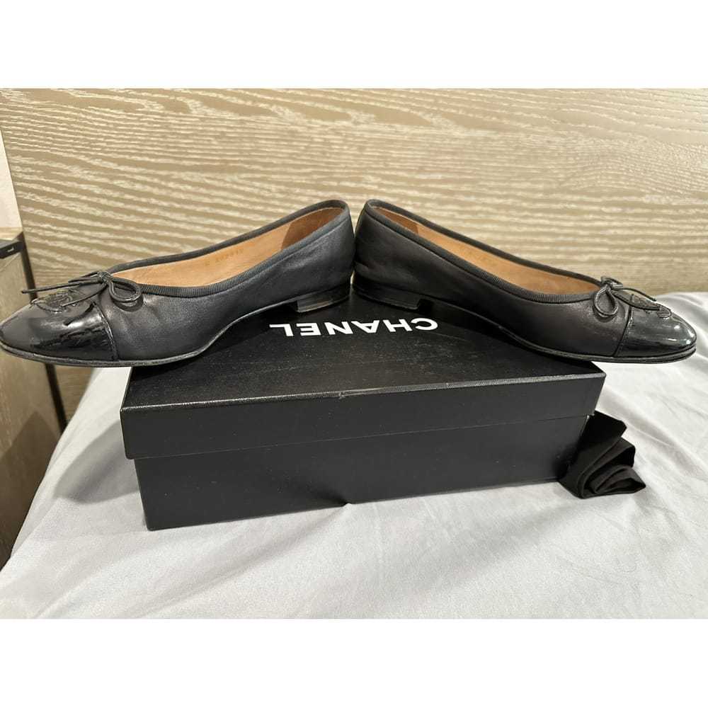 Chanel Leather ballet flats - image 9