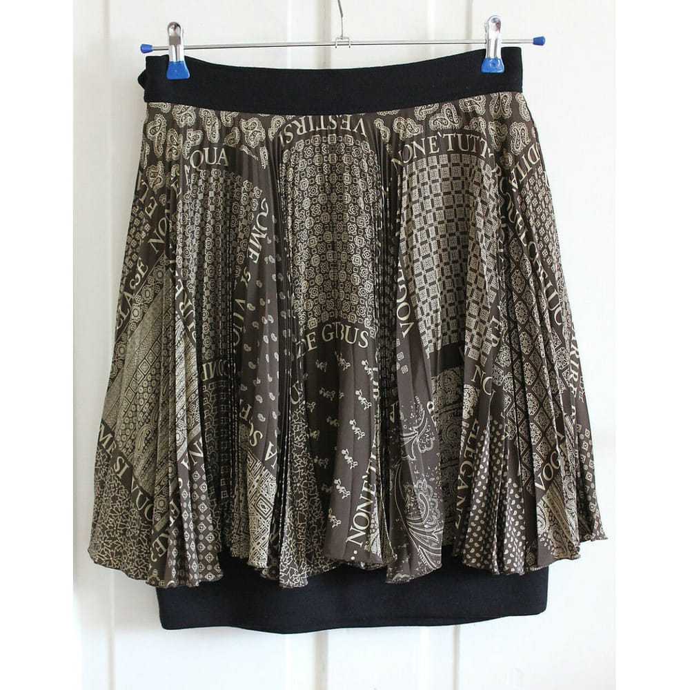 Moschino Silk mid-length skirt - image 2