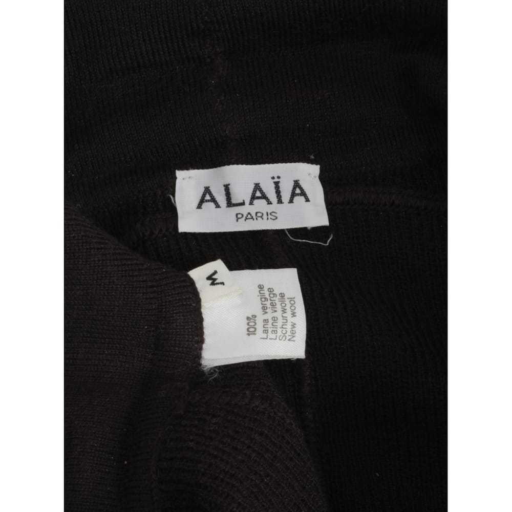 Alaïa Wool mid-length skirt - image 6