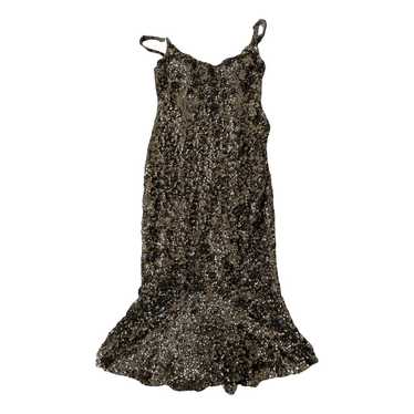 Versace Glitter mid-length dress
