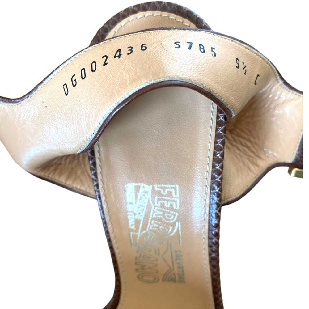 Salvatore Ferragamo Leather sandal - image 2