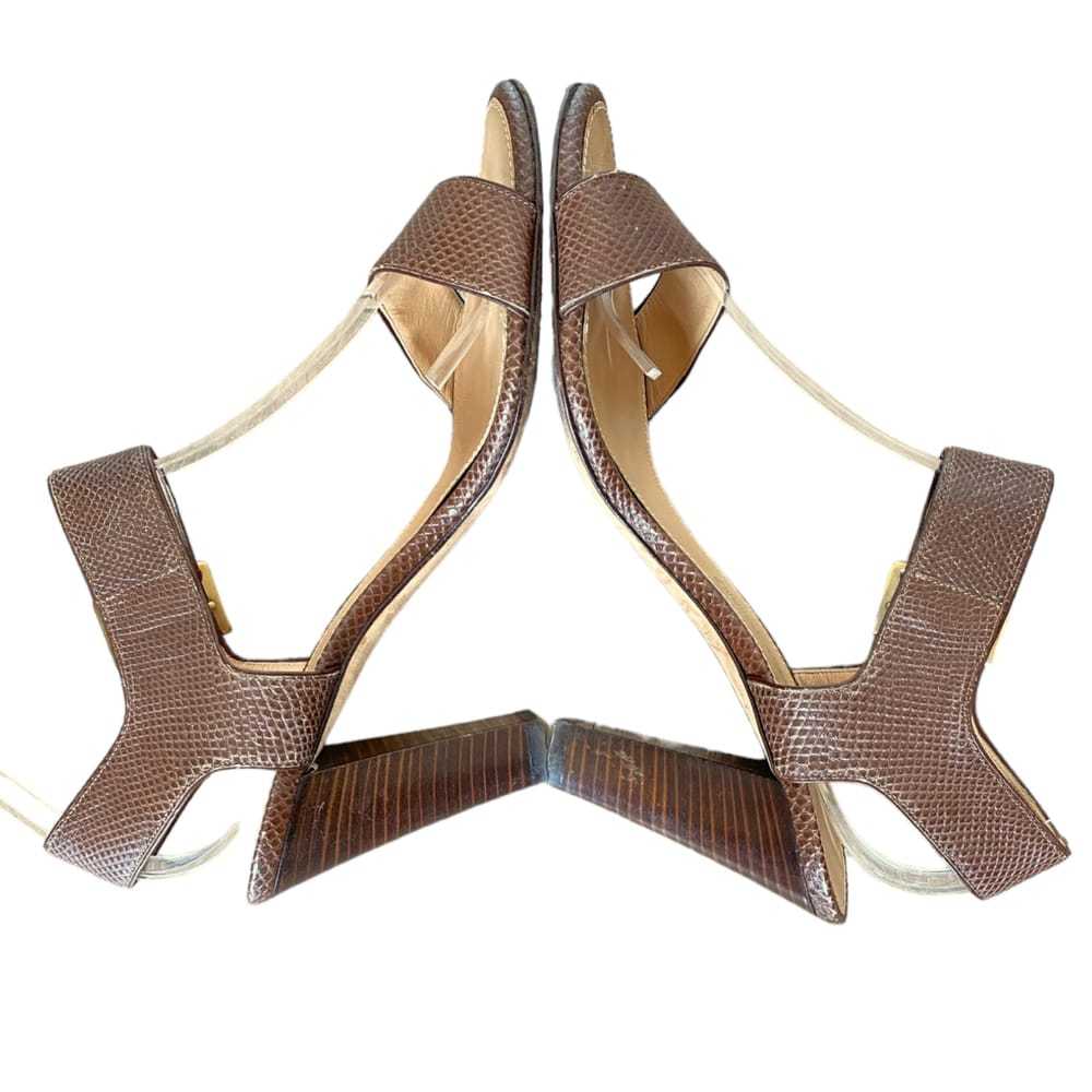 Salvatore Ferragamo Leather sandal - image 9