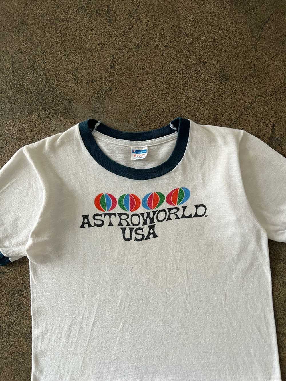 1970s Champion Astroworld Ringer Baby Tee - image 2